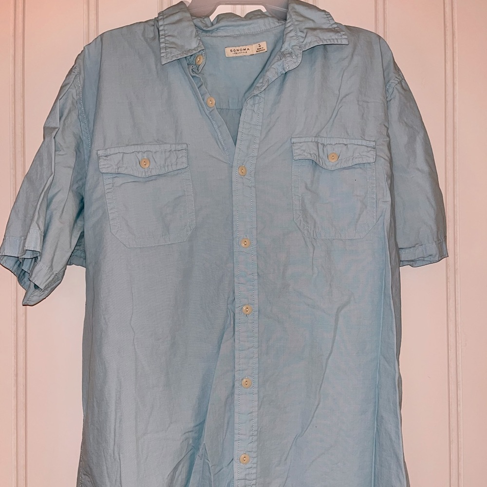 Mens Button Down Shirt